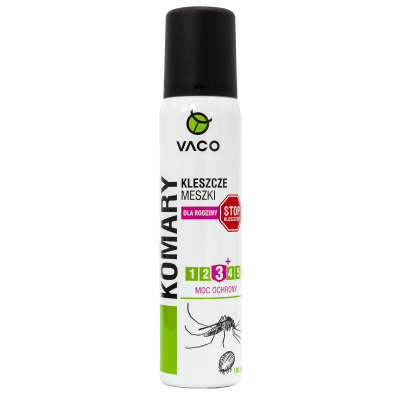 VACO Spray na komary, kleszcze i meszki 100 ml