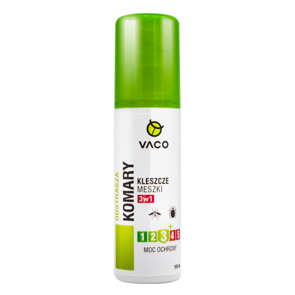 VACO Płyn na komary, kleszcze i meszki (pump spray) - 100 ml