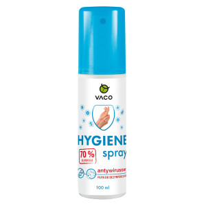 VACO Hygiene Spray - Płyn do dezynfekcji rąk (pump spray) - 100 ml