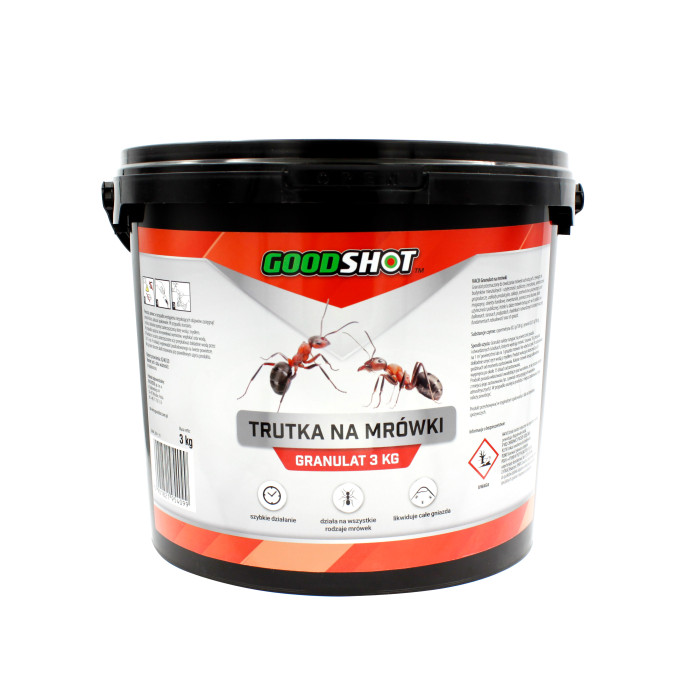 Ultra Trutka Granulat Preparat na Mrówki Likwiduje Gniazda 3kg GOODSHOT