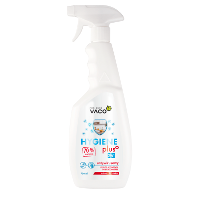 VACO Hygiene PLUS - Płyn do dezynfekcji rąk i powierzchni (trigger) - 750 ml
