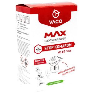 Zestaw Całonocna Ochrona Przed Komarami VACO MAX aż 5 produktów