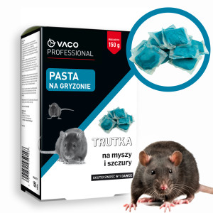 Trutka na myszy i szczury pasta 150gr VACO PRO