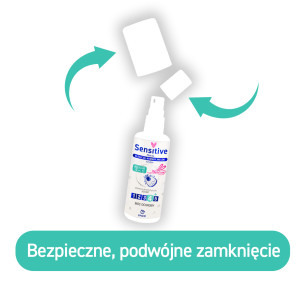 VACO Sensitive Płyn na kleszcze, komary i meszki IKARDYNA 10% (od 6 miesiąca życia) - 80 ml