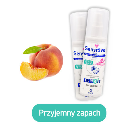 VACO Sensitive Płyn na kleszcze, komary i meszki IKARDYNA 10% (od 6 miesiąca życia) - 80 ml