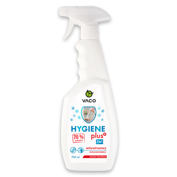 Płyn do dezynfekcji rąk i powierzchni 750ml VACO Hygiene PLUS