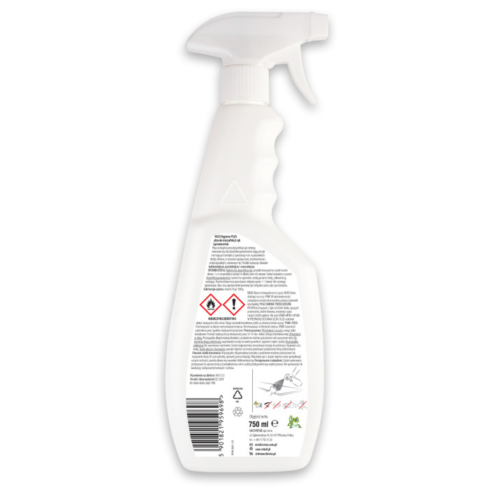 Płyn do dezynfekcji rąk i powierzchni 750ml VACO Hygiene PLUS