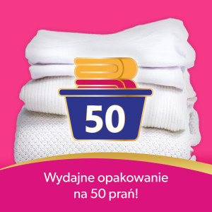 Proszek do prania białych i jasnych tkanin 50 prań 3kg Pinky NanoWash