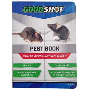 Pułapka na Myszy Szczury Lep na Myszy Szczury Ultra Mocny PestBook 31,5x21x1cm GOODSHOT