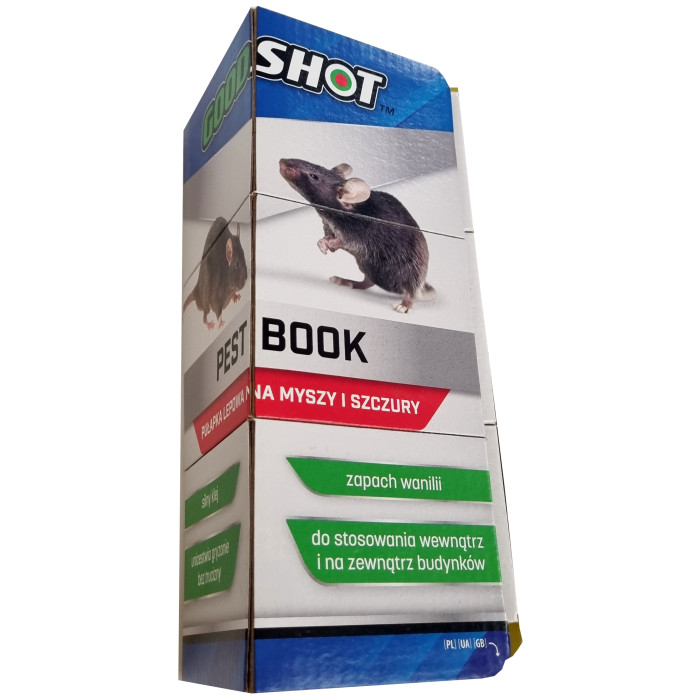 Lep na myszy szczury Ultra Mocny BIGsmart PestBook 31,5x21x1cm GOODSHOT