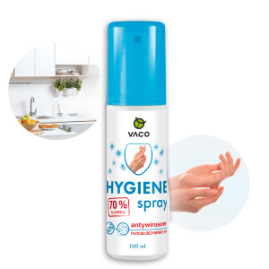 VACO Hygiene Spray - Płyn do dezynfekcji rąk (pump spray) - 100 ml