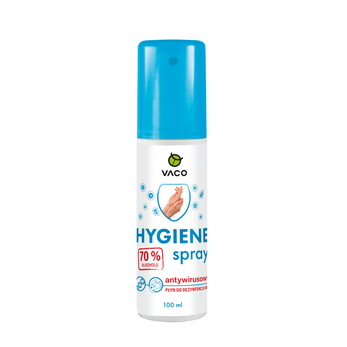 VACO Hygiene Spray - Płyn do dezynfekcji rąk (pump spray) - 100 ml