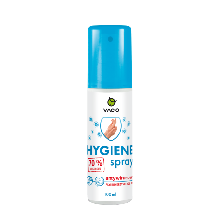 VACO Hygiene Spray - Płyn do dezynfekcji rąk (pump spray) - 100 ml