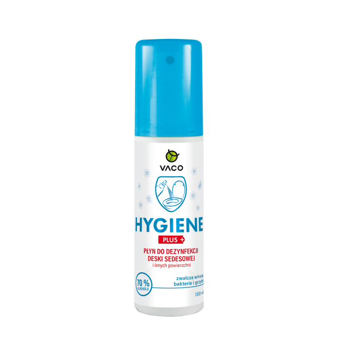 VACO Hygiene PLUS - Płyn do dezynfekcji toalet i innych powierzchni - 100 ml