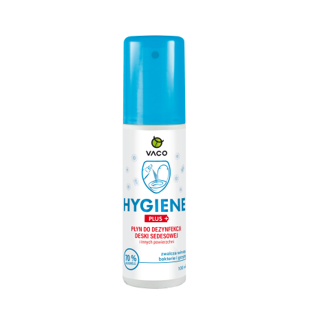 VACO Hygiene PLUS - Płyn do dezynfekcji toalet i innych powierzchni - 100 ml