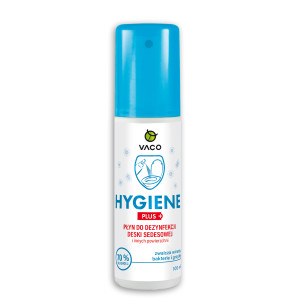 VACO Hygiene PLUS - Płyn do dezynfekcji toalet i innych powierzchni - 100 ml