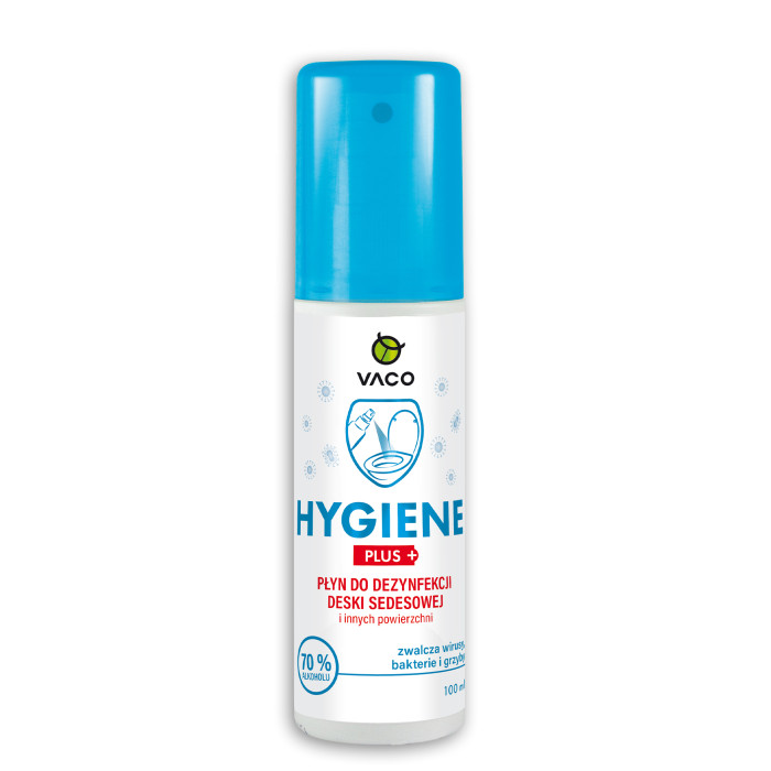 VACO Hygiene PLUS - Płyn do dezynfekcji toalet i innych powierzchni - 100 ml