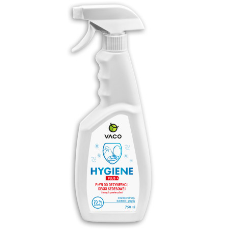 VACO Hygiene PLUS – Płyn do dezynfekcji toalet i innych powierzchni – 750 ml