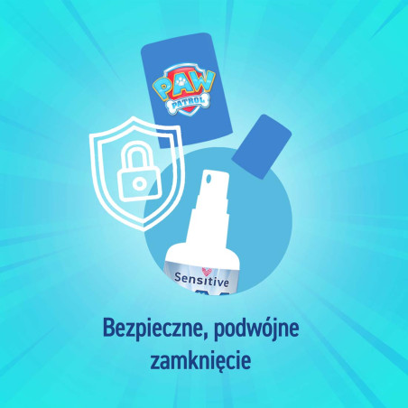 Płyn na kleszcze, komary, meszki IKARYDYNA10% od 6 mcy 90ml VACO Psi Patrol