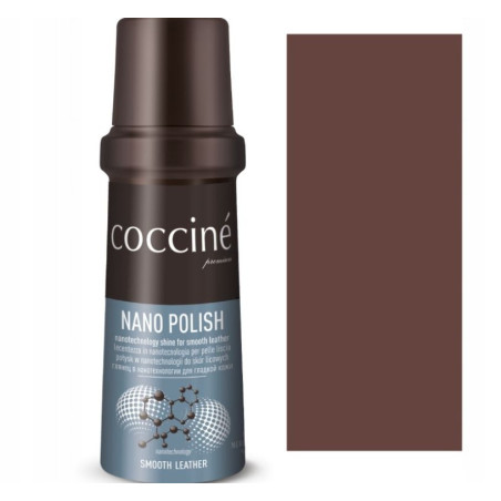 Pasta do butów nabłyszczająca w płynie Brązowa 75ml Coccine Nano Polish