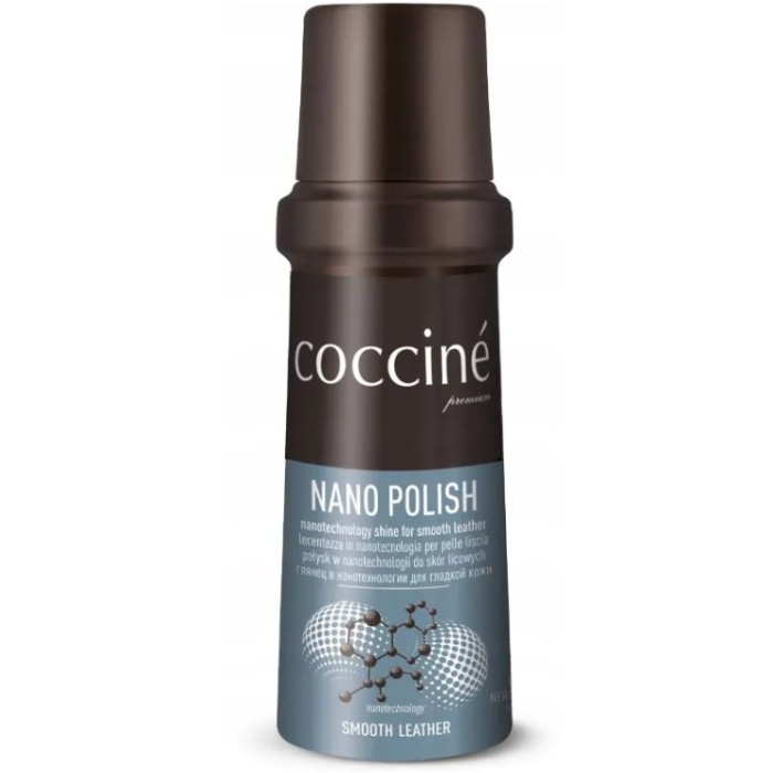Pasta do butów nabłyszczająca w płynie Czarna NanoPolish Coccine 75 ml Pasta do butów nabłyszczająca w płynie Czarna NanoPolish Coccine 75 ml