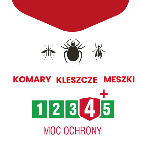 Spray na komary kleszcze meszki z Panthenolem DEET30 100ml VACO MAX