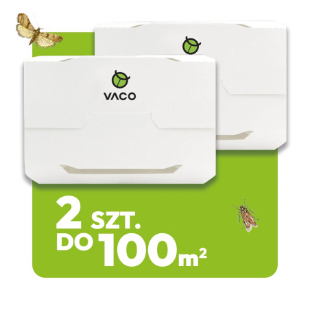 Pułapka na mole spożywcze ubraniowe  2w1 Lep na mole 2szt VACO