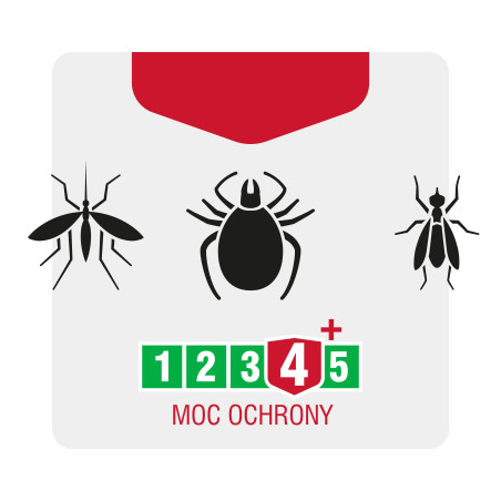 Spray na komary kleszcze meszki z Panthenolem DEET30 100ml VACO MAX
