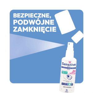 Płyn na komary i kleszcze dla dzieci od 6 m-ca 80ml Sensitive VACO