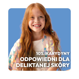 Płyn na komary i kleszcze dla dzieci od 6 m-ca 80ml Sensitive VACO