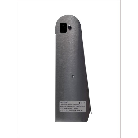 Lampa WE-SB 30W jednostronna Stal nierdzewna 2x15W