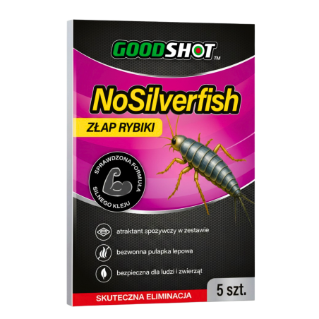 Zestaw pułapka na rybiki lep na rybiki GOODSHOT 5 szt.