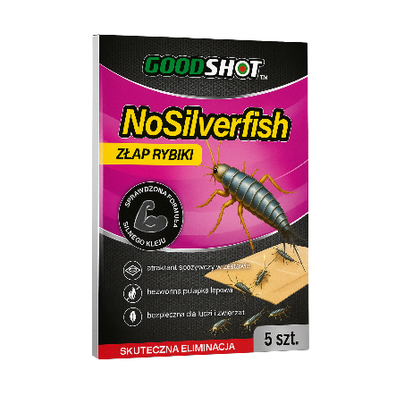 Zestaw pułapka na rybiki lep na rybiki GOODSHOT 5 szt.
