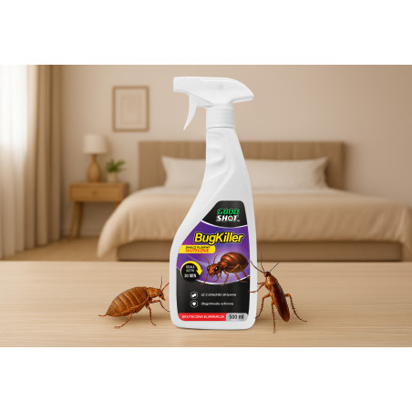 Preparat na pluskwy środek na pluskwy płyn na pluskwy GOODSHOT 500ml Preparat na pluskwy środek na pluskwy płyn na pluskwy GOODSHOT 500ml