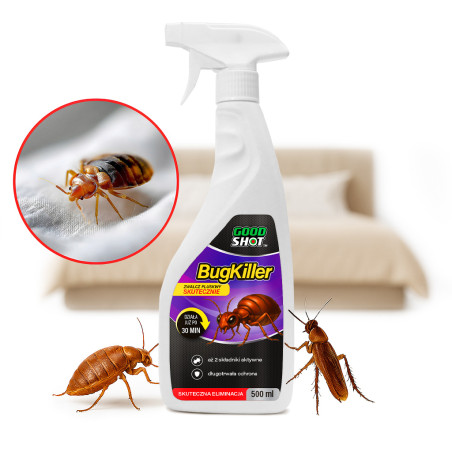 Preparat na pluskwy środek na pluskwy płyn na pluskwy GOODSHOT 500ml Preparat na pluskwy środek na pluskwy płyn na pluskwy GOODSHOT 500ml