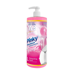 ZESTAW 2x Płyn do Mycia Naczyń Bubble Gum i Mango Koncentrat NanoWash Pinky