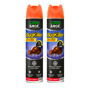 2x Spray na pluskwy środek na pluskwy preparat na pluskwy GOODSHOT 300ml