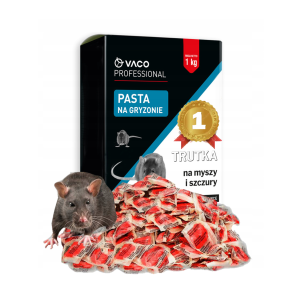 2kg Trutka na Szczury Myszy Pasta Bromadiolon Bitrex VACO 2x 1kg