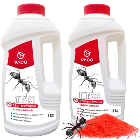 2kg Proszek na Mrówki Preparat na Mrówki Usuwa Gniazda VACO MAX 2x 1kg 2kg Proszek na Mrówki Preparat na Mrówki Usuwa Gniazda VACO MAX 2x 1kg