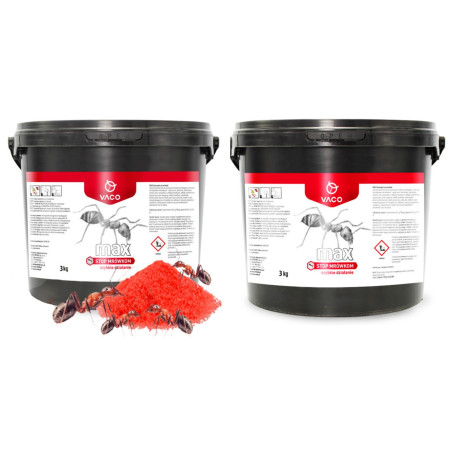6kg Proszek na Mrówki Preparat na Mrówki Usuwa Gniazda VACO MAX 2x 3kg