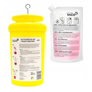 2x Pułapka na osy, muchy i szerszenie + płyn - 200 ml VACO