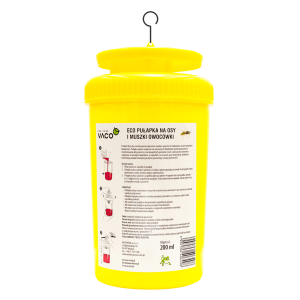 2x Pułapka na osy, muchy i szerszenie + płyn - 200 ml VACO