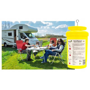 3x Pułapka na osy, muchy i szerszenie + płyn - 200 ml VACO