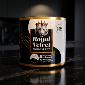 Ręcznik Papierowy 3-Warstwowy 350 Listków 70m Moon ROYAL VELVET