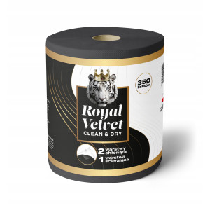 3x Ręcznik Papierowy 3-Warstwowy 350 Listków 70m Moon ROYAL VELVET