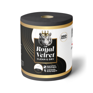 6x Ręcznik Papierowy 3-Warstwowy 350 Listków 70m Moon ROYAL VELVET