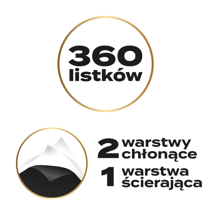 6x Ręcznik Papierowy 3-Warstwowy 350 Listków 70m Moon ROYAL VELVET