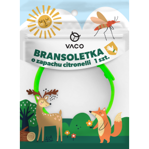 VACO KIDS Bransoletka na komary świecąca w ciemności