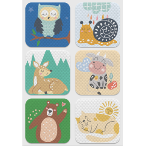 VACO KIDS Naklejki na komary - 24 szt.