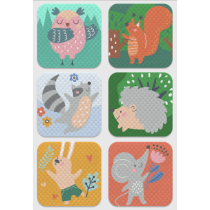 VACO KIDS Naklejki na komary - 24 szt.